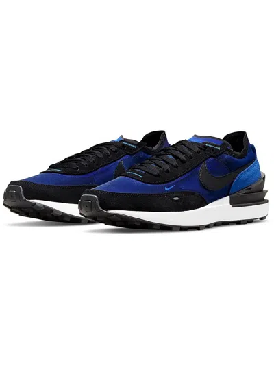 Nike Waffle One Mens Fitness Workout Running Shoes In Multi