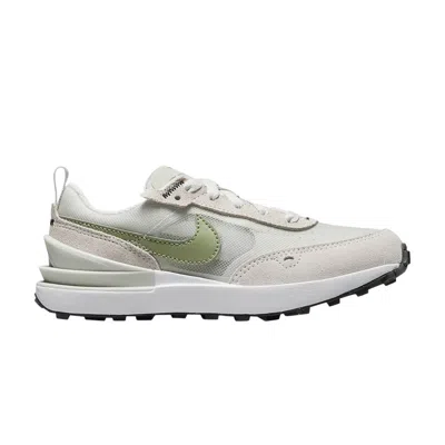 Pre-owned Nike Waffle One Ps 'light Bone Oil Green' | Cream | Kid's Size 3