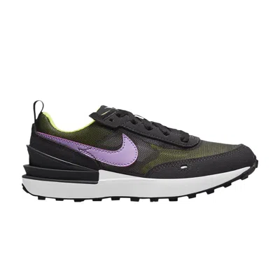 Pre-owned Nike Waffle One Ps 'light Lemon Twist Lilac' | Black | Kid's Size 12.5