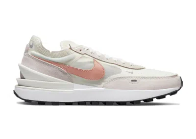 Pre-owned Nike Waffle One Rose Whisper (women's) Sneakers In Sail/white/black