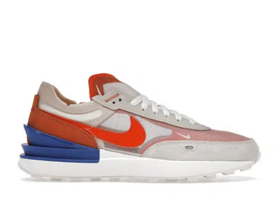 Pre-owned Nike Waffle One Rush Orange (women's) Sneakers In Pearl White/madder Root/game Royal