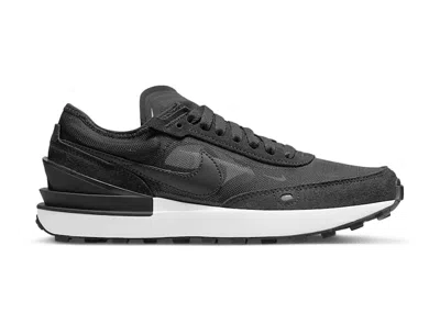Pre-owned Nike Waffle One Sneakers In Black/white/orange