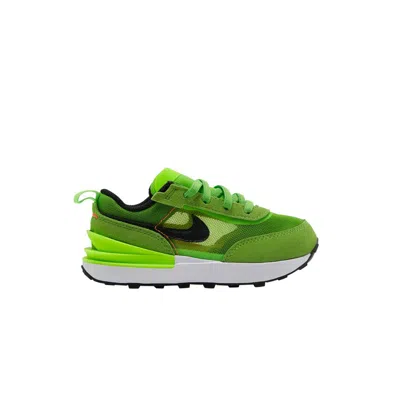 Pre-owned Nike Waffle One Td 'electric Green' | Infant Size 5