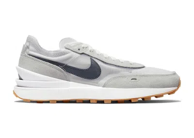 Pre-owned Nike Waffle One (women's) Sneakers In Iris Whisper/grey Fog/gum Light Brown