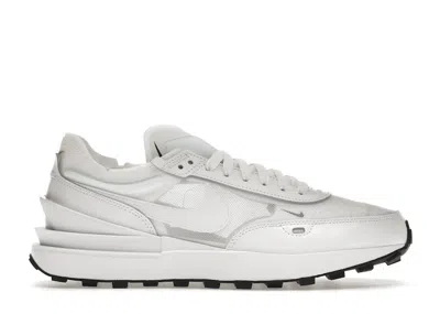 Pre-owned Nike Waffle One (women's) Sneakers In White/black