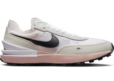 Pre-owned Nike Waffle One (women's) Sneakers In White/pink Oxford