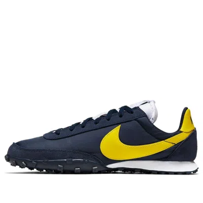 Nike Waffle Racer 'obsidian Chrome Yellow' In Multi
