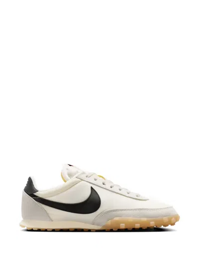 Nike Waffle Racer Lace-up Sneakers In White