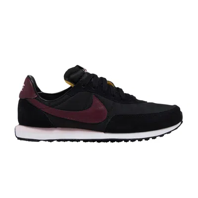 Pre-owned Nike Waffle Trainer 2 Gs 'black Dark Beetroot' | Kid's Size 7
