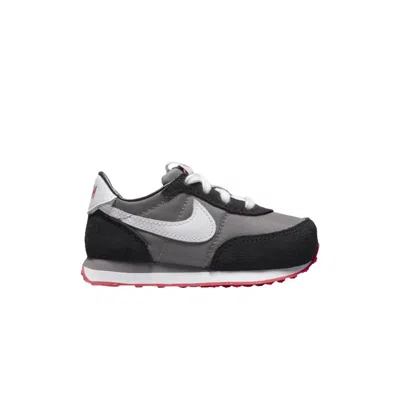 Pre-owned Nike Waffle Trainer 2 Td 'flat Pewter Black' | Grey | Infant Size 5 In Gray
