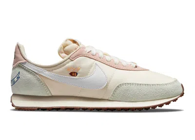 Pre-owned Nike Waffle Trainer 2 (women's) Sneakers In Cashmere/pink Oxford