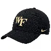 Nike Wake Forest Club  Men's College Cap In Black