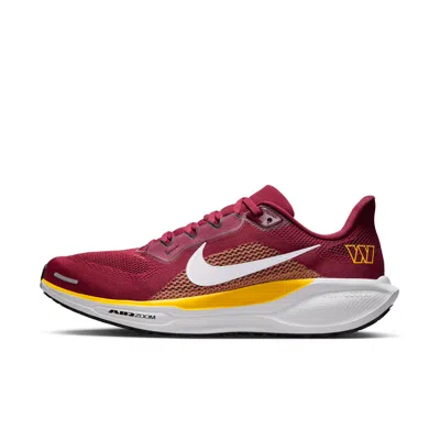 Nike Washington Commanders Pegasus 41  Men's Nfl Road Running Shoes In Red