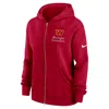 Nike Washington Commanders Phoenix Rewind  Women's Nfl Full-zip Hoodie In Red