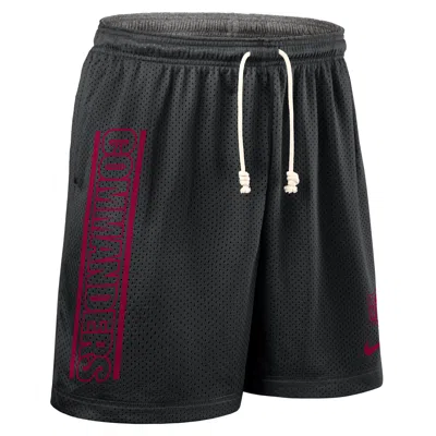 Nike Washington Commanders Sideline Reversible Menâs  Men's Dri-fit Nfl Shorts In Black
