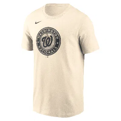 Nike Washington Nationals Camo  Men's Mlb T-shirt In Neutral