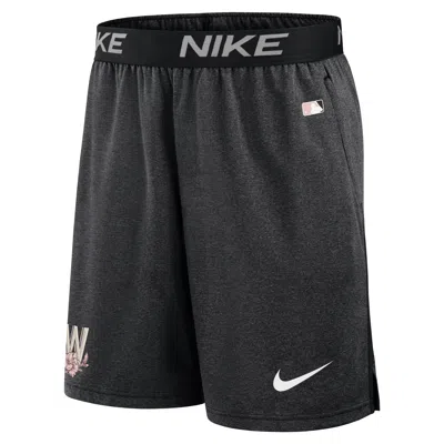 Nike Washington Nationals City Connect Practice  Men's Dri-fit Mlb Shorts In Black