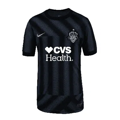 Nike Washington Spirit 2025 Stadium Home Big Kids'  Dri-fit Nwsl Replica Jersey In Black