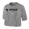 Nike Washington Spirit  Women's Dri-fit Soccer Cropped T-shirt In Grey