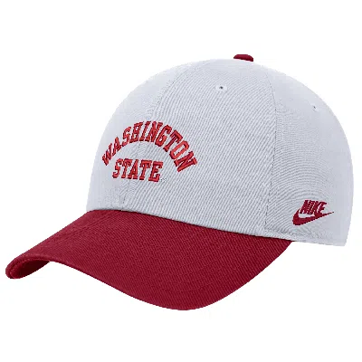 Nike Washington State  Unisex College Campus Cap In Burgundy