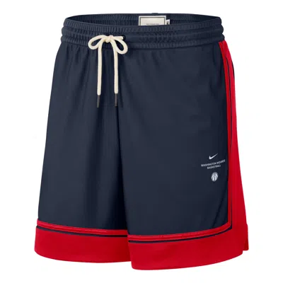Nike Washington Wizards Standard Issue 6"" Shorts 'college Navy University Red' In Blue