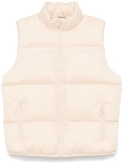 Nike Water-repellent Puffer Gilet In Sandrift