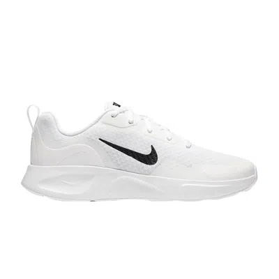 Pre-owned Nike Wearallday Gs 'white Black' | Kid's Size 6