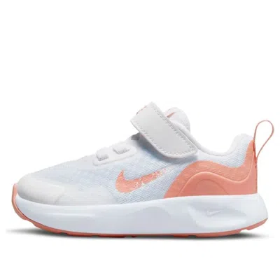 Nike Wearallday 'white Orange'