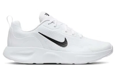 Pre-owned Nike Wearallday (women's) Sneakers In White/black