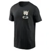 Nike West Virginia 2-hit  Men's College T-shirt In Black