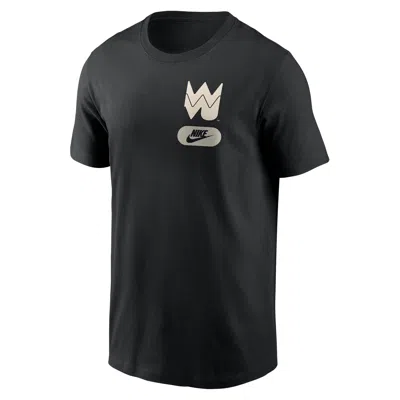 Nike West Virginia 2-hit  Men's College T-shirt In Black