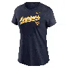 Nike Navy West Virginia Mountaineers Local Script T-shirt
