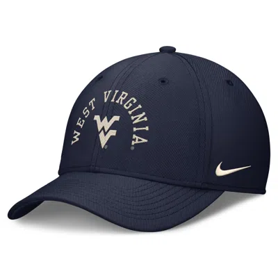 Nike West Virginia Campus Prep  Men's Dri-fit College Hat In Blue