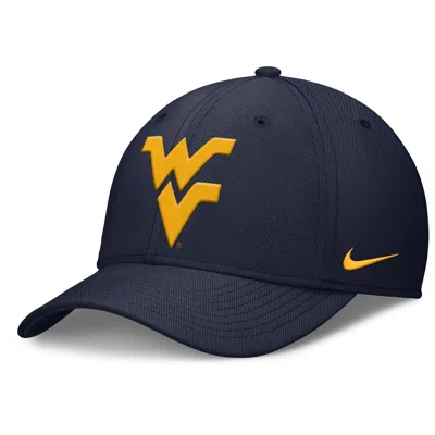 Nike West Virginia Classic  Men's Dri-fit College Hat In Blue