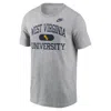 Nike Heather Gray West Virginia Mountaineers Legacy Alma Mater T-shirt