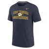 Nike West Virginia  Men's College T-shirt In Blue
