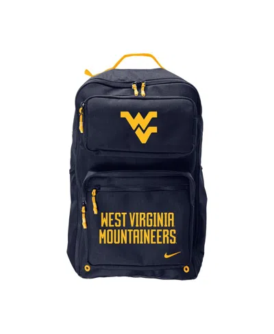 Nike West Virginia Mountaineers Utility Speed Backpack In Blue