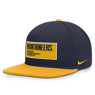 Nike West Virginia On-field Pro  Men's Dri-fit College Adjustable Hat In Multi