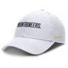 Nike Men's White West Virginia Mountaineers 2025 On-field Rise Performance Adjustable Hat In White