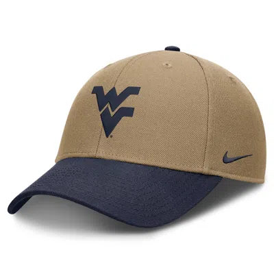 Nike West Virginia Primetime Rise  Unisex Dri-fit College Trucker Adjustable Hat In Multi