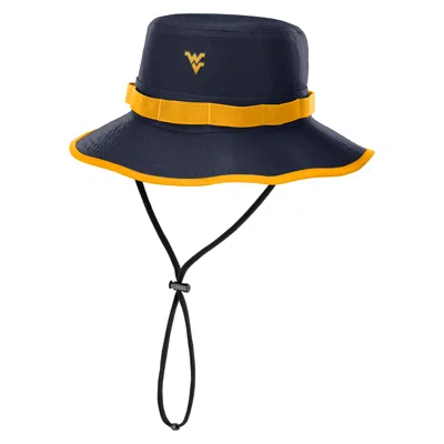 NIKE WEST VIRGINIA SIDELINE APEX GAMEDAY BOONIE  MEN'S DRI-FIT COLLEGE BUCKET HAT,1015854659
