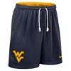 Nike West Virginia Sideline Reversible Menâs  Men's Dri-fit College Shorts In Blue