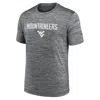 Nike West Virginia Sideline Velocity  Men's Dri-fit College T-shirt In Gray