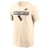 Nike Natural West Virginia Mountaineers Bold Fashion T-shirt In Neutral