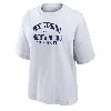 Nike West Virginia  Women's College Boxy T-shirt In White