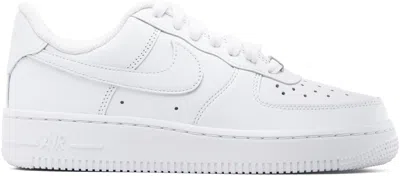 NIKE WHITE AIR FORCE 1 '07 SNEAKERS