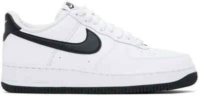 Nike White Air Force 1 '07 Sneakers In White/black-white