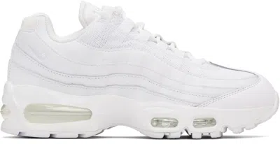 Nike White Air Max 95 Big Bubble Trainers