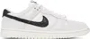 Nike Dunk Low Retro Se Sneakers In White/black