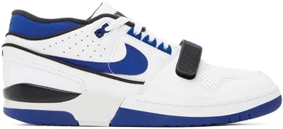 Nike Air Alpha Force 88 Sneaker In White/game Royal-bla